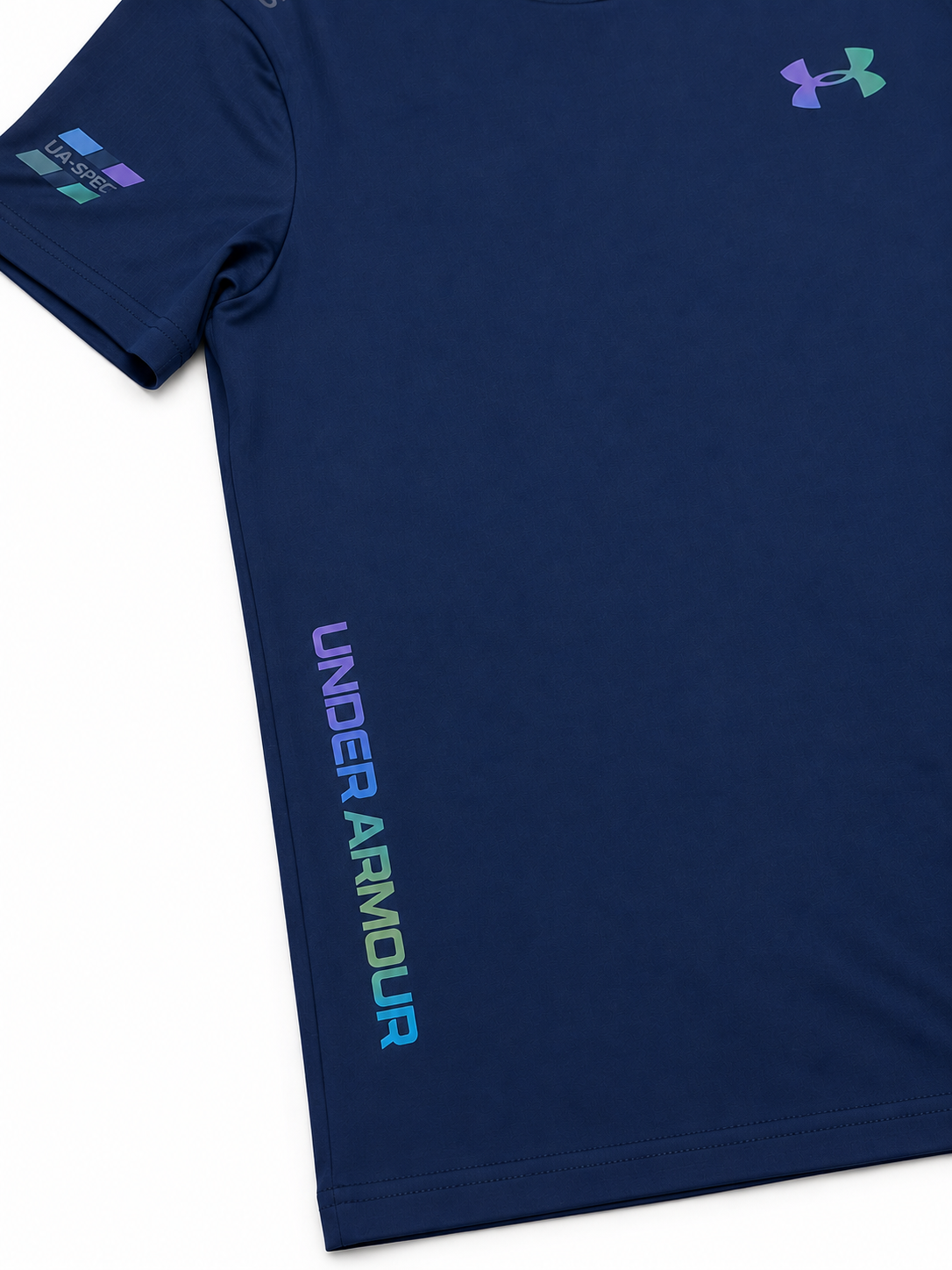 Navy UA Shirt - Side